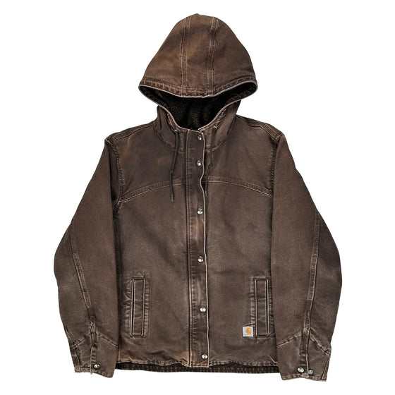 Carhartt Coat - Medium Brown Cotton Blend