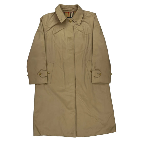 Burberry Trench Coat - Large Beige Polyester Blend