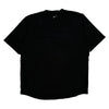 Nike T-Shirt - Large Black Cotton