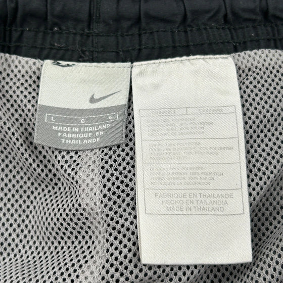 Nike Tracksuit - Large Black Polyester