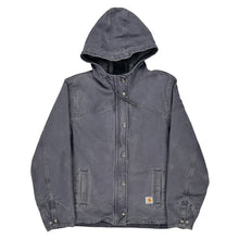  Carhartt Oversized Coat - Large Blue Cotton