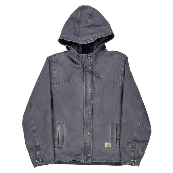 Carhartt Oversized Coat - Large Blue Cotton