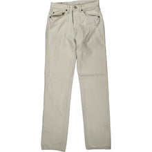  Levis 501 Jeans - 28W 36L - Beige Cotton