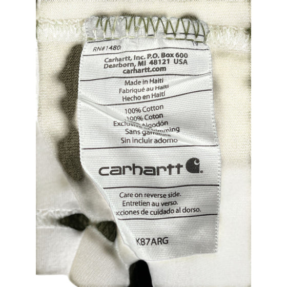 Carhartt K87 ARG Pocket T-Shirt - Large - Green Cotton