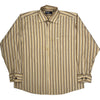 Polo by Ralph Lauren Striped Shirt - 2XL - Beige Cotton