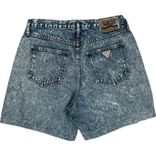  Guess Georges Marciano Acid Wash Denim Shorts - 32" Waist - Blue Cotton