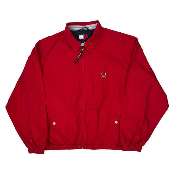 Tommy Hilfiger Harrington Jacket - Large Red Cotton