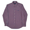 Ralph Lauren Checked Shirt - Large Red Cotton