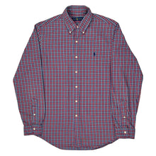  Ralph Lauren Checked Shirt - Large Red Cotton