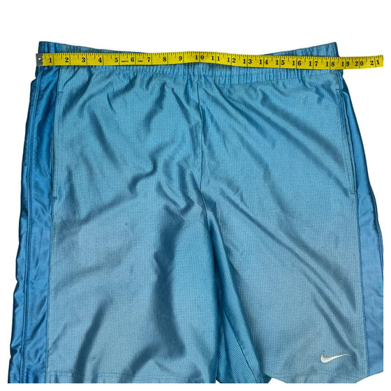 Nike Basketball Shorts - Large - Blue Polyester