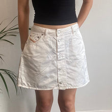  Vintage white Diesel Mini Skirt - womens 30" waist