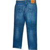 Levis 504 Jeans - 35W 33L - Blue Cotton Blend