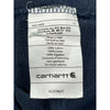 Carhartt Long Sleeve Logo Long Sleeve T-Shirt - XL - Blue Cotton