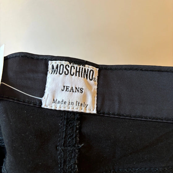 Vintage black Moschino Jeans Trousers - womens 26" waist