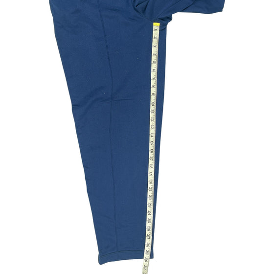 Nike Blue Track Pants - XL - Blue Nylon