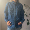 Vintage blue Levis Denim Shirt - womens small