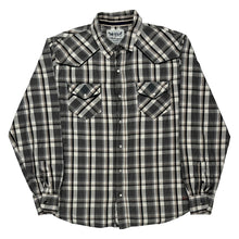  Levis Checked Shirt - Large Black Cotton