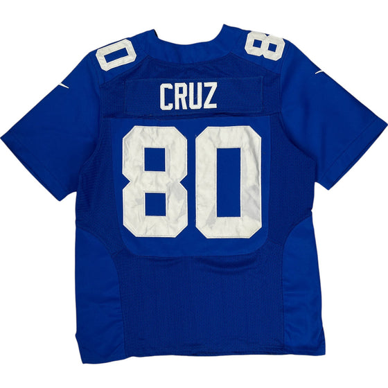 Nike NFL Giants Cruz Jersey - Medium - Blue Polyester