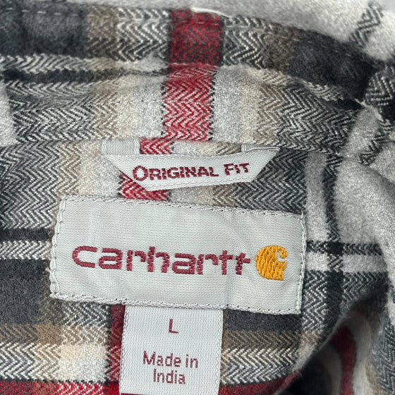 Carhartt Checked Shirt - Large Multicoloured Cotton