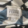 Vintage black & white Gianfranco Ferre Midi Skirt - womens 32" waist