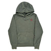 Relaxed Fit Carhartt Hoodie - Small Green Cotton Blend