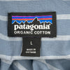 Patagonia Shirt - Large Blue Cotton Blend