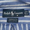 Yarmouth Ralph Lauren Shirt - Large Blue Cotton