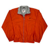 Nike Track Jacket - Small Orange Polyester