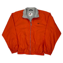  Nike Track Jacket - Small Orange Polyester