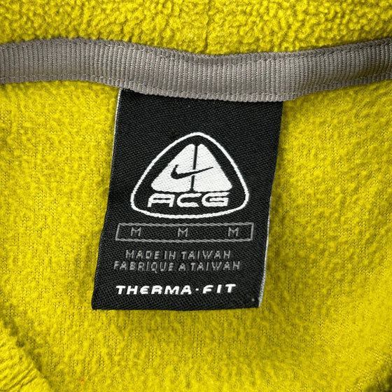 Nike Acg Fleece - Medium Yellow Polyester