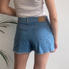 Vintage blue Sisley Denim Shorts - womens 28" waist