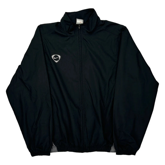 Nike Jacket - Medium Black Polyester