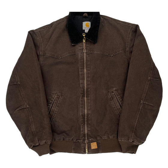 Carhartt Jacket - Medium Brown Cotton Blend