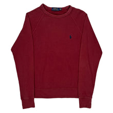  Ralph Lauren Sweatshirt - Small Burgundy Cotton