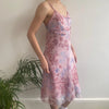 Vintage pink Eisi Mini Dress - womens medium