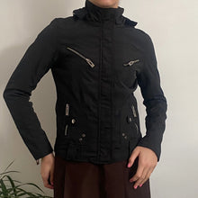  Vintage black Bludeise Jacket - womens small