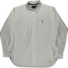 Ralph Lauren Classic Fit Shirt - Large - White Cotton