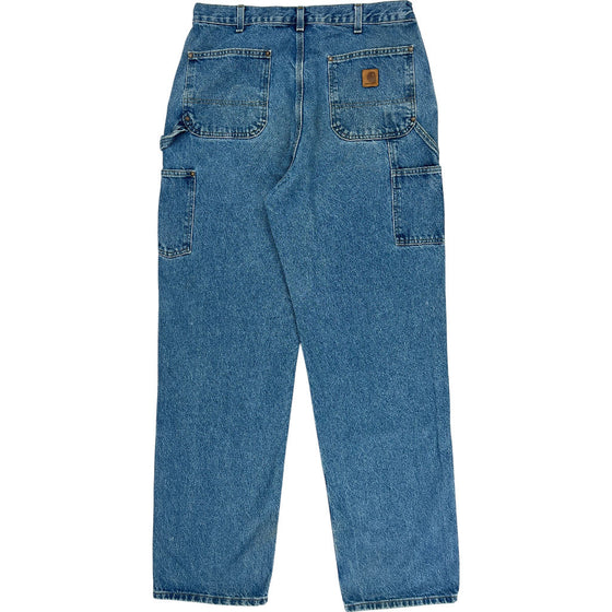 Carhartt Denim Utility Jeans - 32W 34L - Blue Cotton