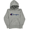 Champion Reverse Weave Hoodie - XS - Grey Cotton