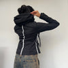 Vintage black Armani Jeans Jacket - womens small