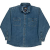 Levis Denim Shirt - XL - Blue Cotton