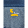 Carhartt Polo Shirt - Small - Blue Polyester Cotton