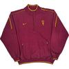 Nike Arizona State 1/4 Zip Sweatshirt - Large - Burgundy