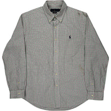  Ralph Lauren Slim Fit Check Shirt - Large - Multicoloured Cotton