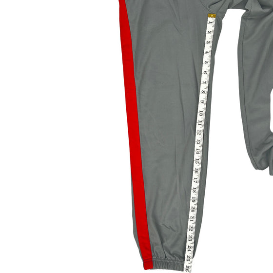 Nike Tracksuit - Small - Grey and Red Polyester