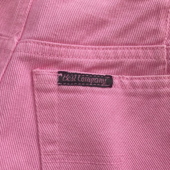 Vintage pink Best Company Denim Skirt - womens 26" waist