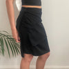 Vintage black Gianni Versace Mini Skirt - womens 28" waist