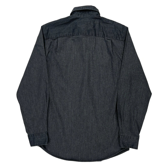 Wrangler Shirt - Small Black Cotton Blend