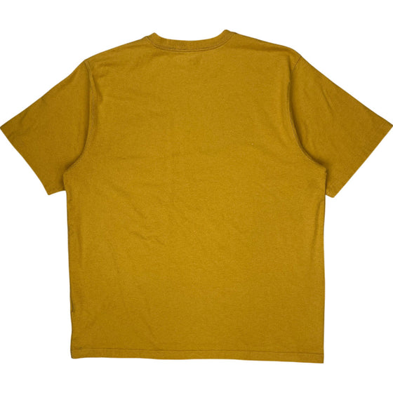 Carhartt K87 Pocket T-Shirt - XL - Yellow Cotton Blend