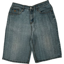  Mecca Jeans Denim Shorts - 32W 14L- Blue Cotton Blend